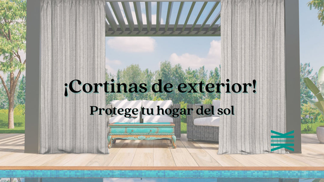 ¿Cómo proteger tu terraza del sol? Las cortinas de exterior - sokios