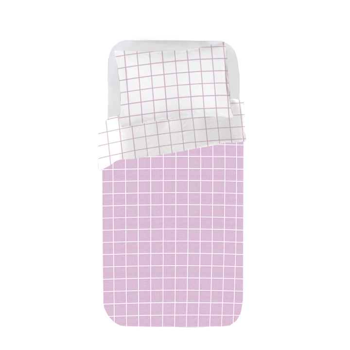 Pack Infantil Cuadro Malva (Funda Nórdica+Sábanas) - sokios  - 27910074