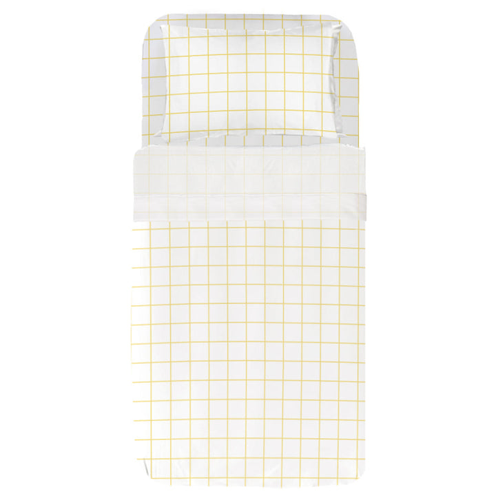 Pack Infantil Cuadro Amarillo (Funda Nórdica+Sábanas) - sokios  - 61558688