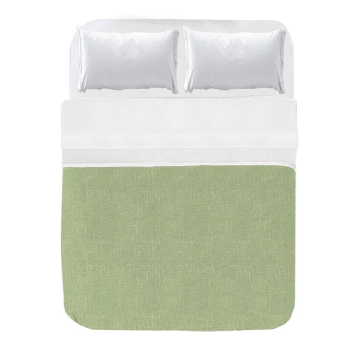 Cubrecama Estampado Textura Lino Pistacho - sokios-COLCHA200618S11108