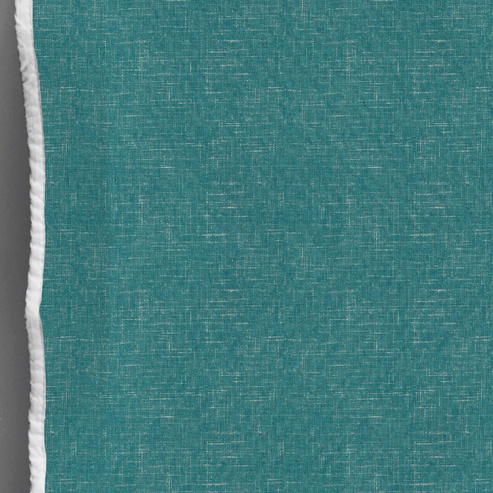 Cubrecama Estampado Textura Lino Turquesa - sokios-COLCHA200618S11129