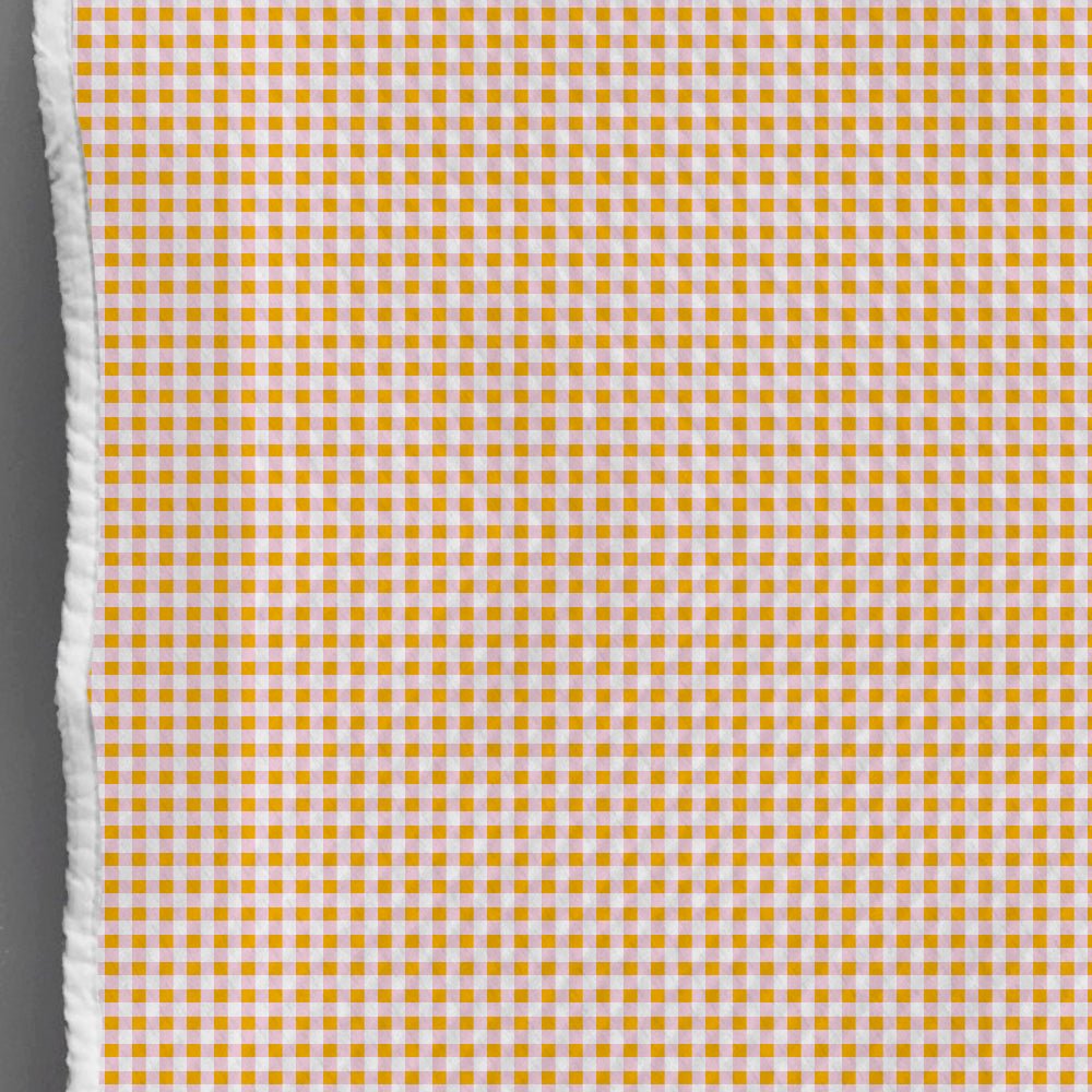 Cubrecama Infantil Vichy Rosa Amarillo - sokios-COLCHA200618S10945