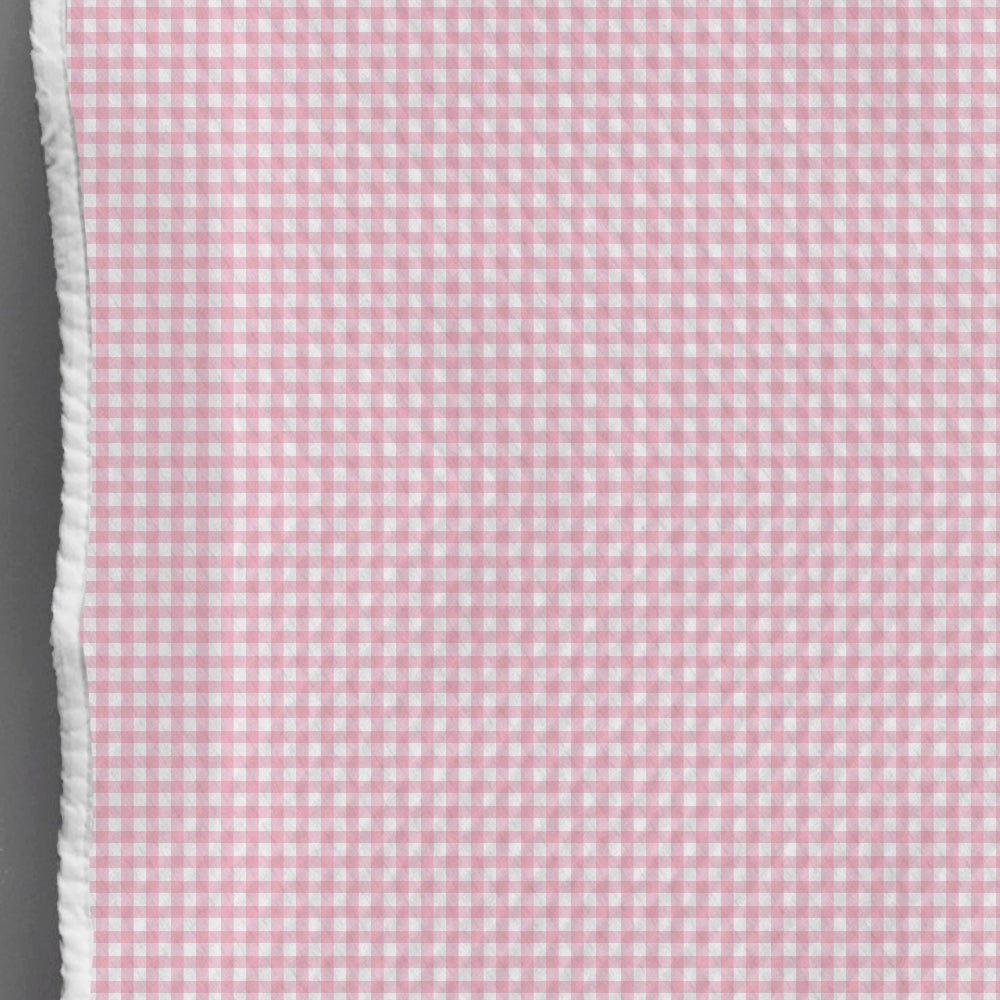 Cubrecama Infantil Vichy Rosa - sokios-COLCHA200618S10940