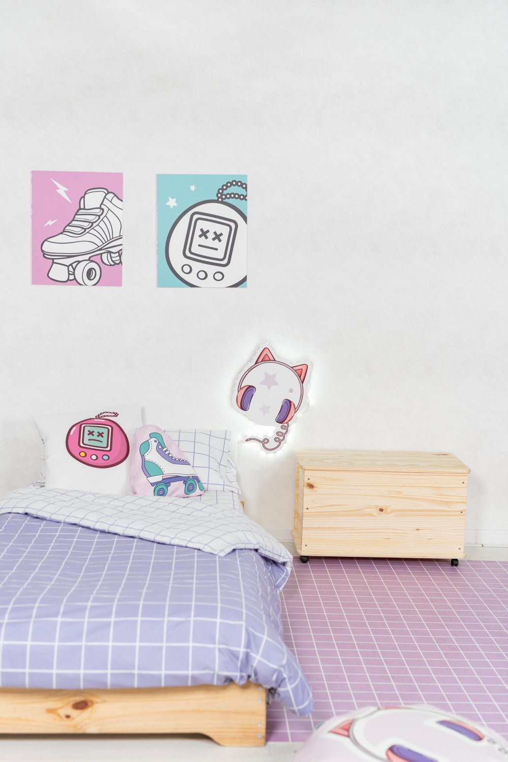 Pack Infantil Cuadro Lavanda (Funda Nórdica+Sábanas) - sokios  - 20081619