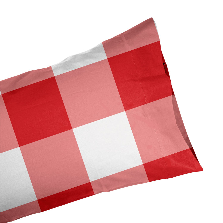 Funda de almohada Cuadro Scandi Rojo - sokios-FUNDA ALMOHADA200618S10662