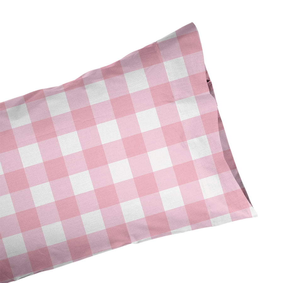 Funda de almohada Vichy Rosa - sokios-FUNDA ALMOHADA200618S10725