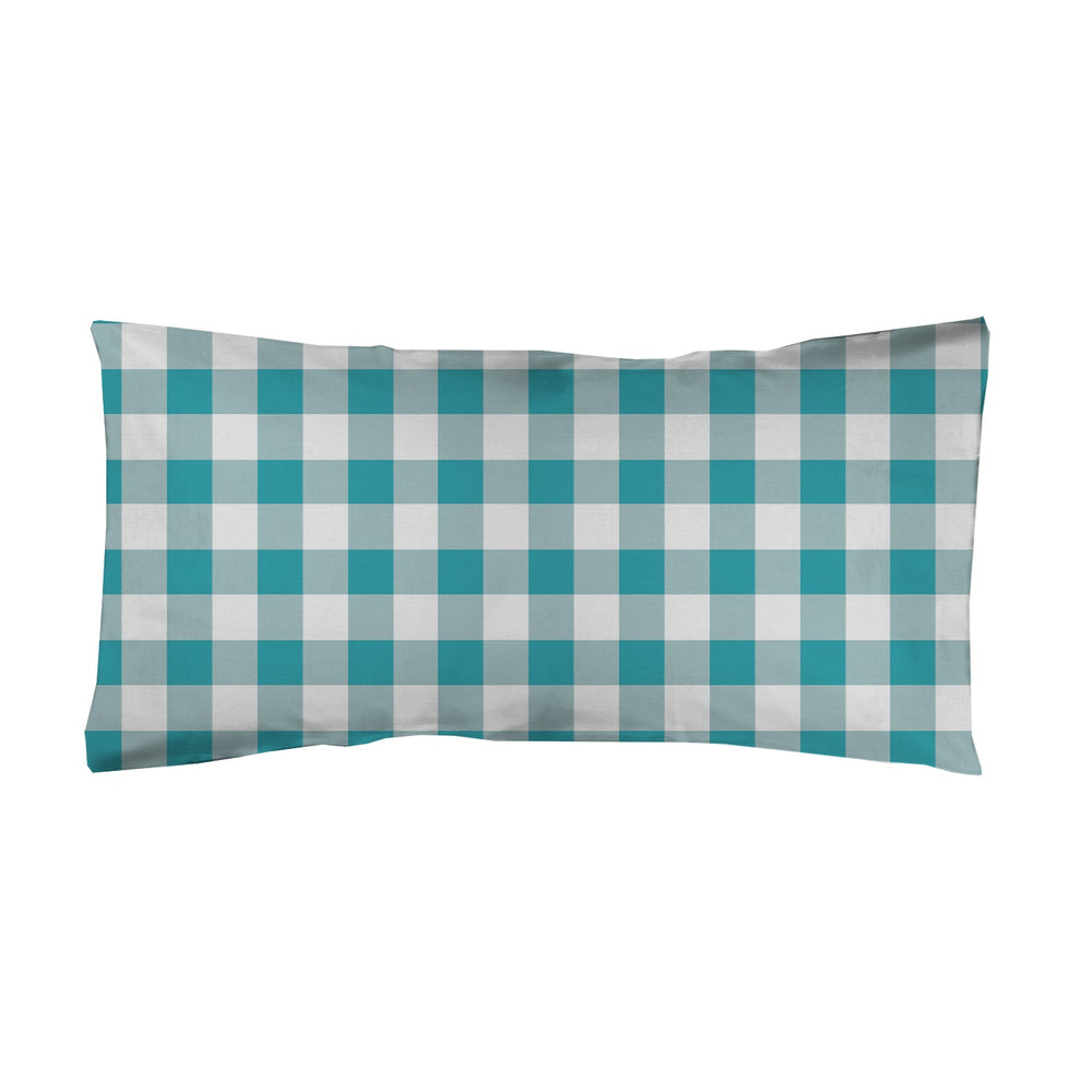 Funda de almohada Vichy Turquesa - sokios-FUNDA ALMOHADA200618S10739