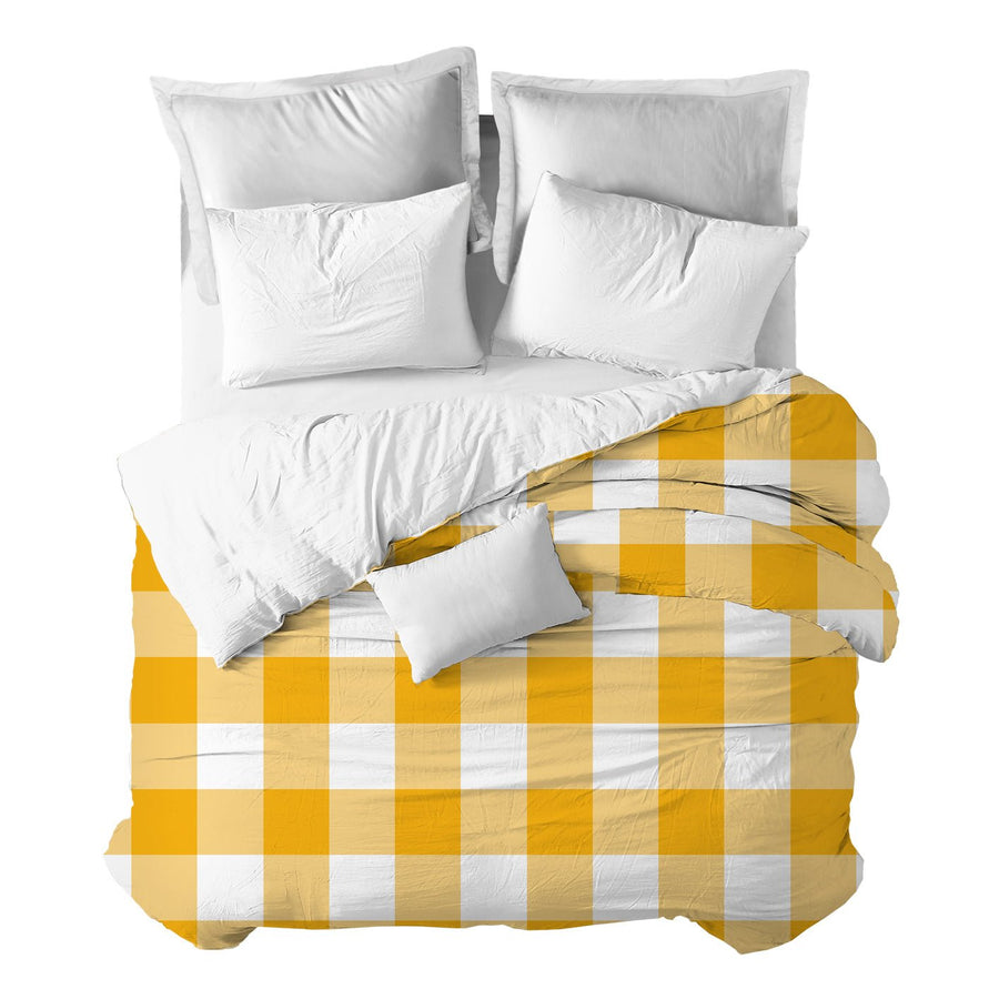 Funda nórdica Cuadro Scandi Amarillo - sokios-FUNDA NÓRDICA200618S10746