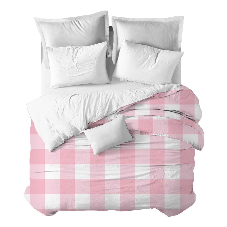 Funda nórdica Cuadro Scandi Rosa - sokios-FUNDA NÓRDICA200618S10795
