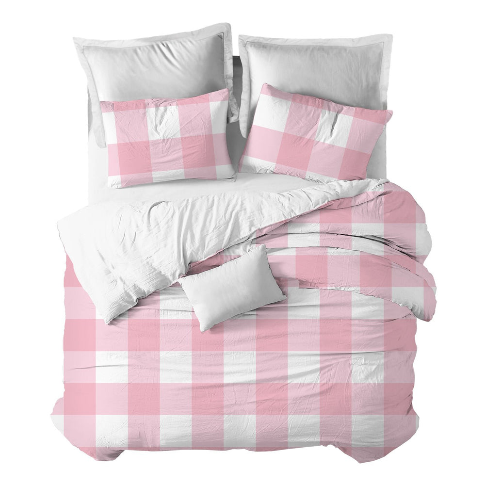 Funda nórdica Cuadro Scandi Rosa - sokios-FUNDA NÓRDICA200618S10795
