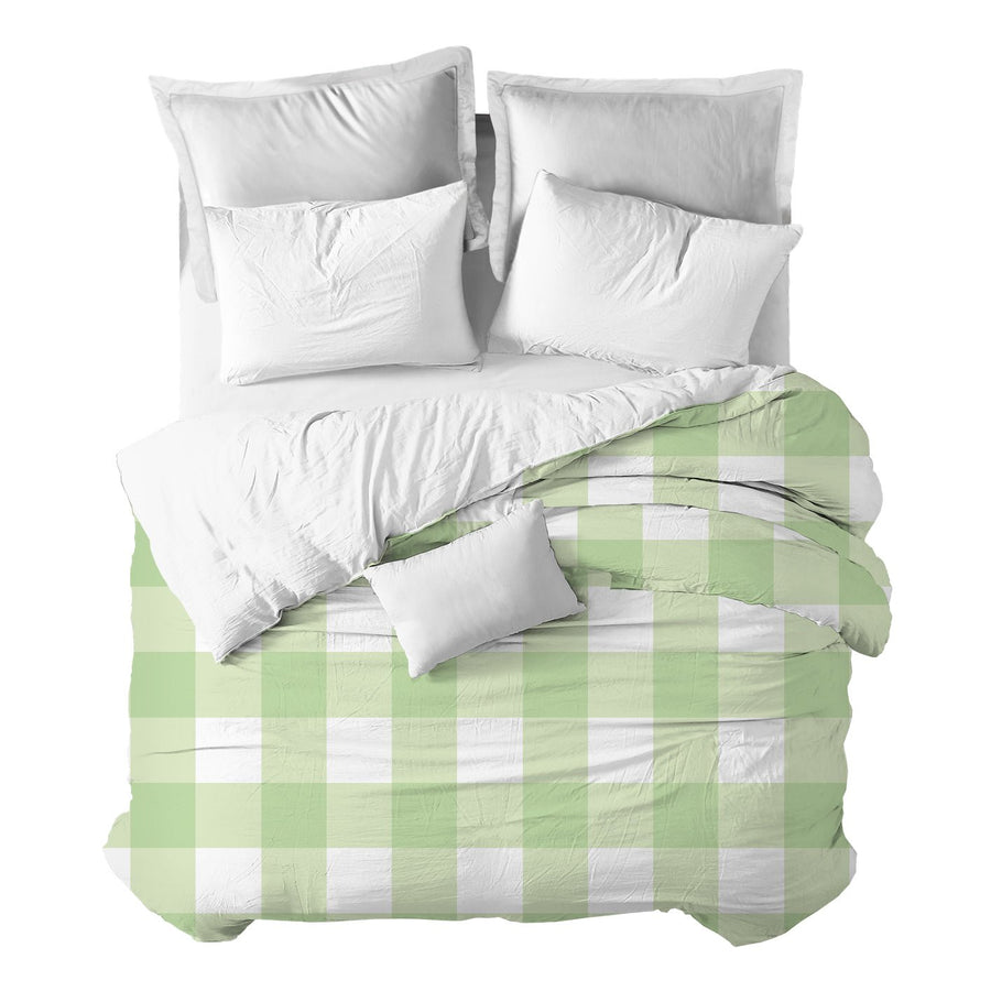 Funda nórdica Cuadro Scandi Verde - sokios-FUNDA NÓRDICA200618S10816