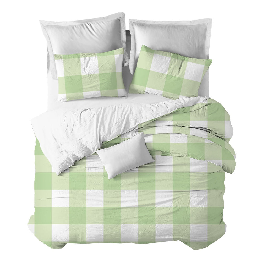Funda nórdica Cuadro Scandi Verde - sokios-FUNDA NÓRDICA200618S10816