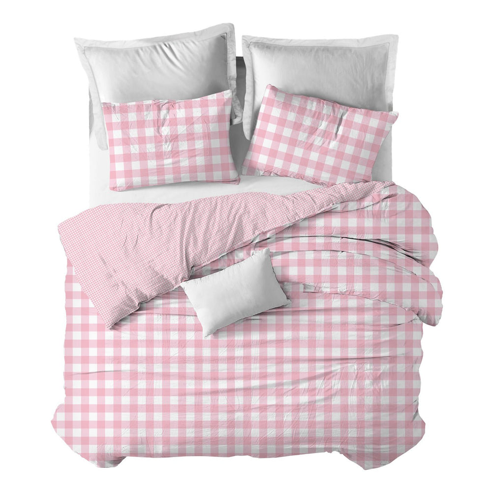 Funda nórdica Vichy Rosa - sokios-FUNDA NÓRDICA200618S10872
