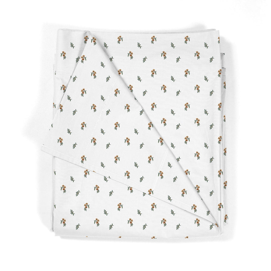 Juego Sábanas Bebé Estampado Flor Amarilla - sokios - JUEGO DE SABANAS200618S11296