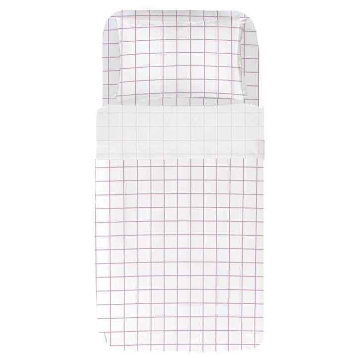 Pack Infantil Cuadro Malva (Funda Nórdica+Sábanas) - sokios  - 79862296