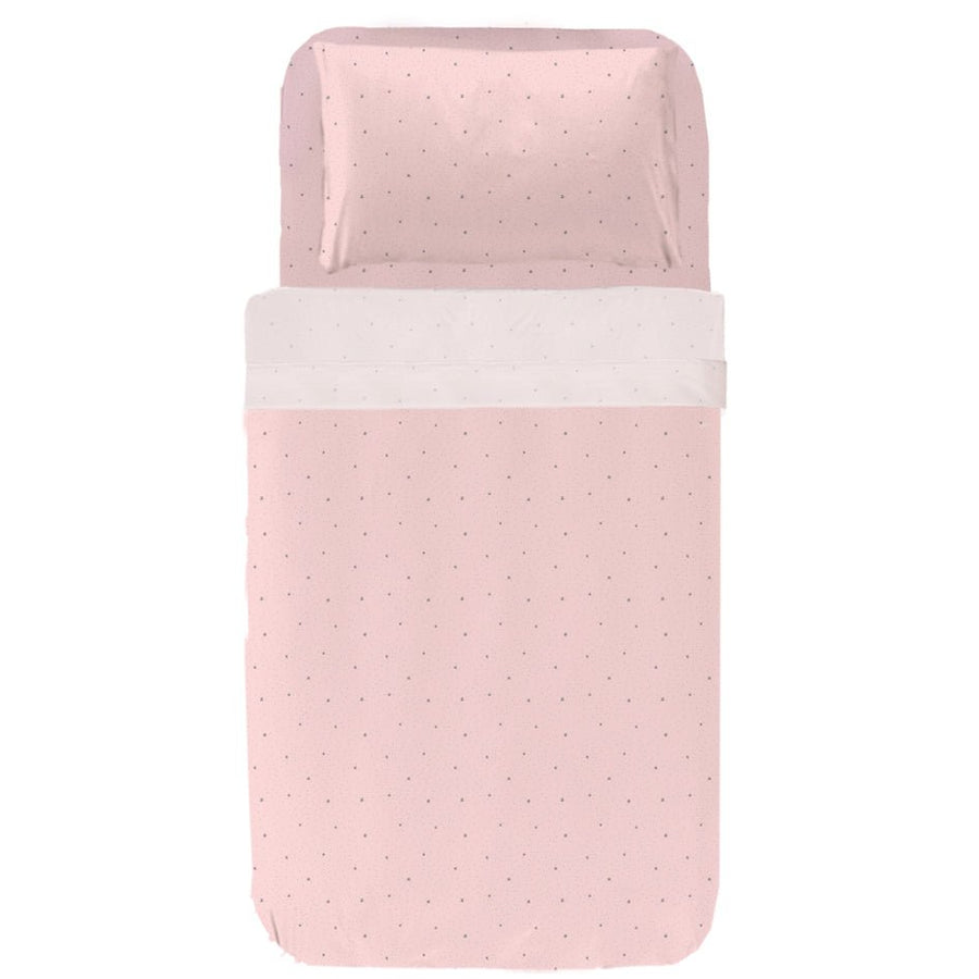 Juego Sábanas Infantil Estampado Estrellitas Rosa - sokios-JUEGO DE SABANAS200618S9826