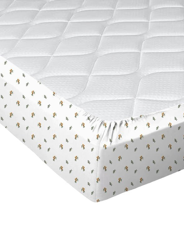 Pack Sábanas Bajeras Infantiles Flor Amarilla - sokios - SABANA BAJERA200618S11500