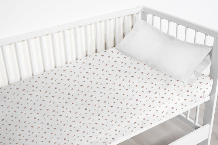 Pack Sábanas Bajeras Infantiles Flor Rosa - sokios - SABANA BAJERA200618S11505