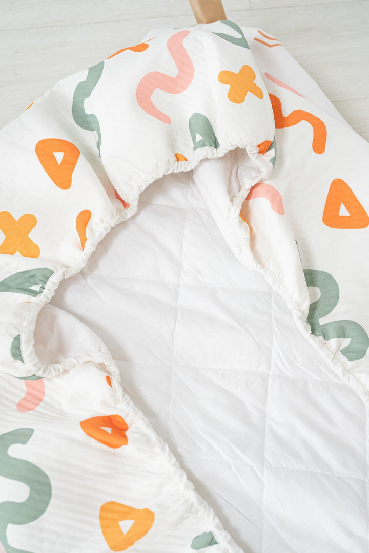 Colcha- Edredón ajustable Fiesta Colección Banana Folk - sokios-COLCHA200618S4581