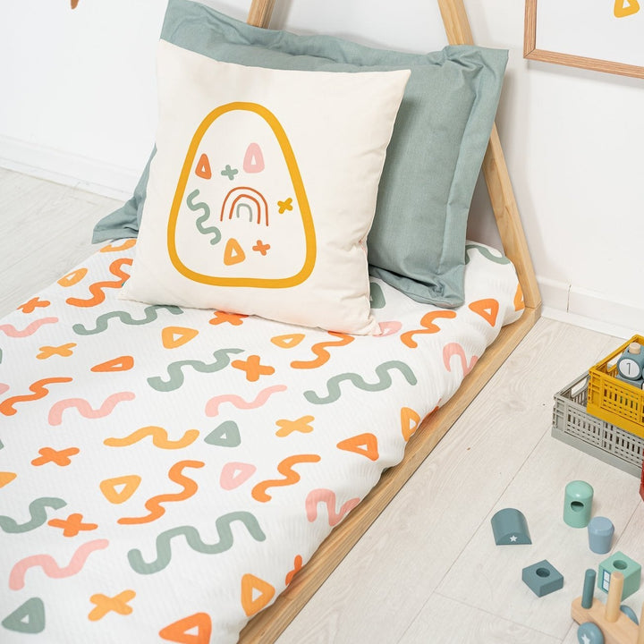 Colcha- Edredón ajustable Fiesta Colección Banana Folk - sokios-COLCHA200618S4581