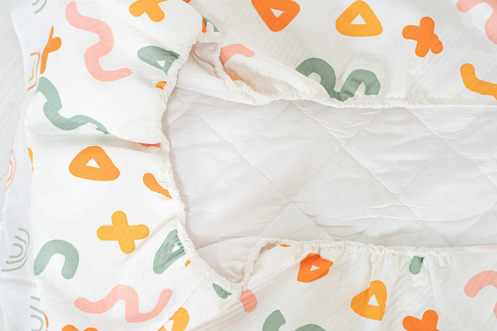 Colcha- Edredón ajustable Fiesta Colección Banana Folk - sokios-COLCHA200618S4581