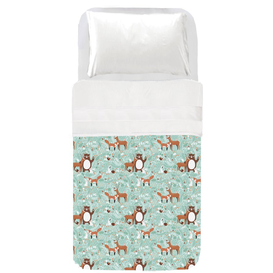 Cubrecama Infantil Ciervo - sokios-COLCHA200618S7084