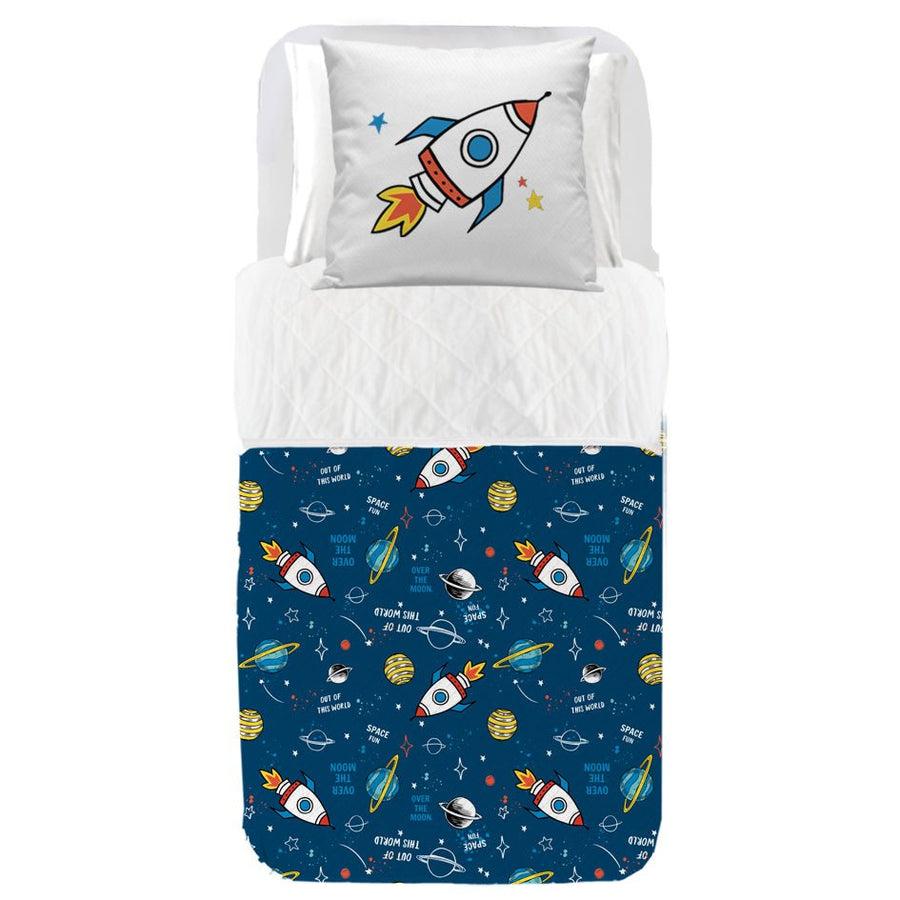 Cubrecama Infantil Space - sokios-COLCHA200618S9286