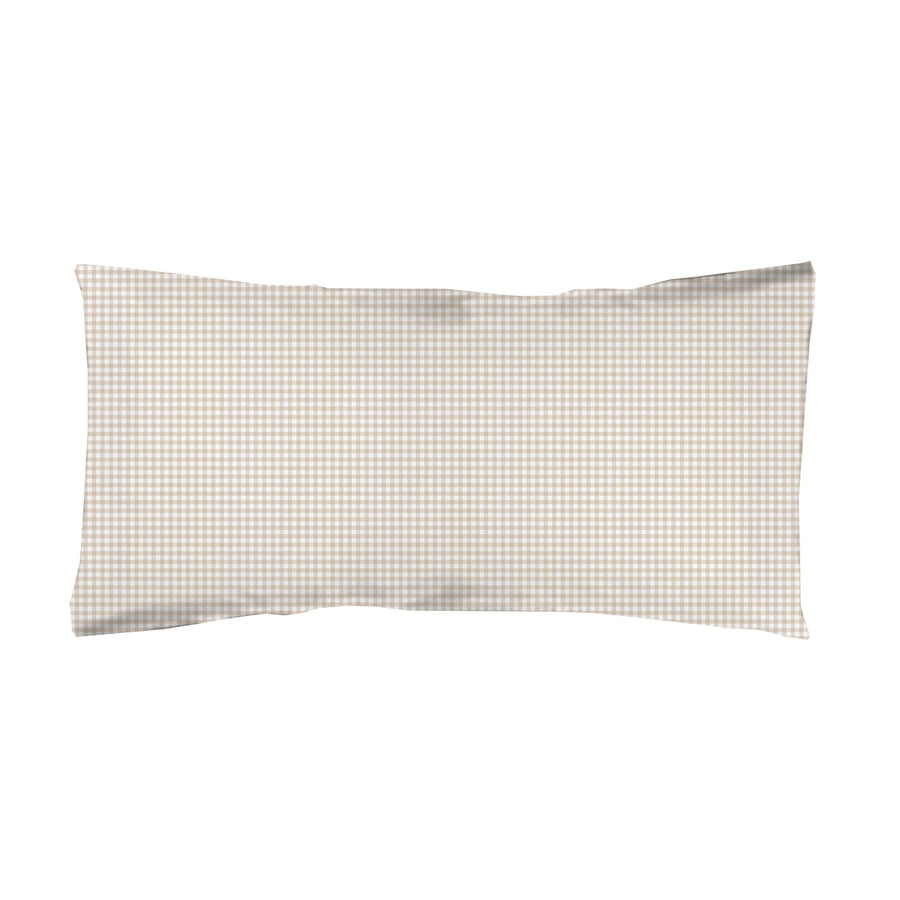 Funda almohada estampada Vichy Beige - sokios-FUNDA ALMOHADA200618S7008