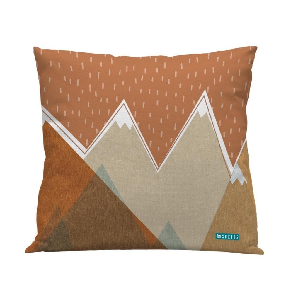 Funda cojín Alps Naranja Colección Scandi - sokios