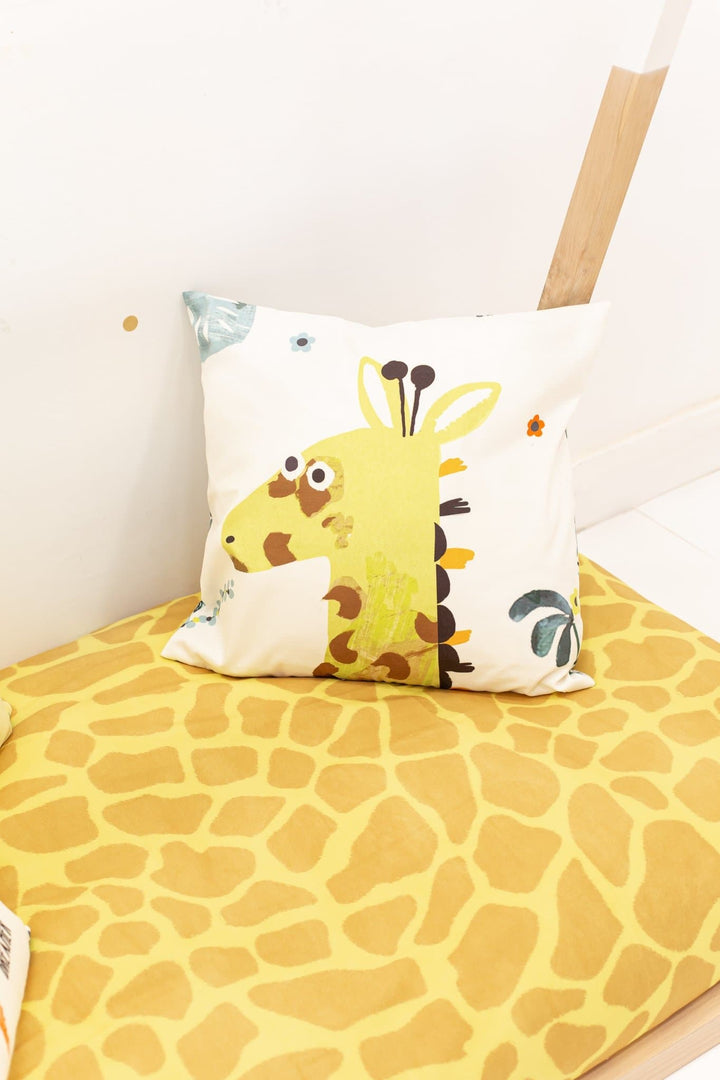Funda Cojín Giraffe Colección Animals - sokios