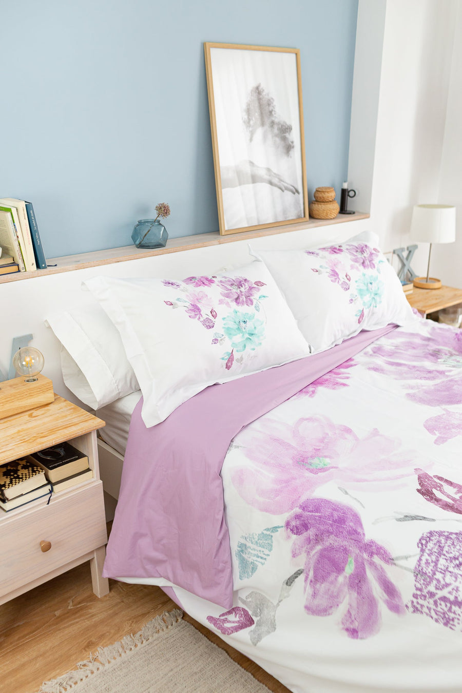 Funda nórdica Big Flow Malva - sokios-FUNDA NÓRDICA200618S1022
