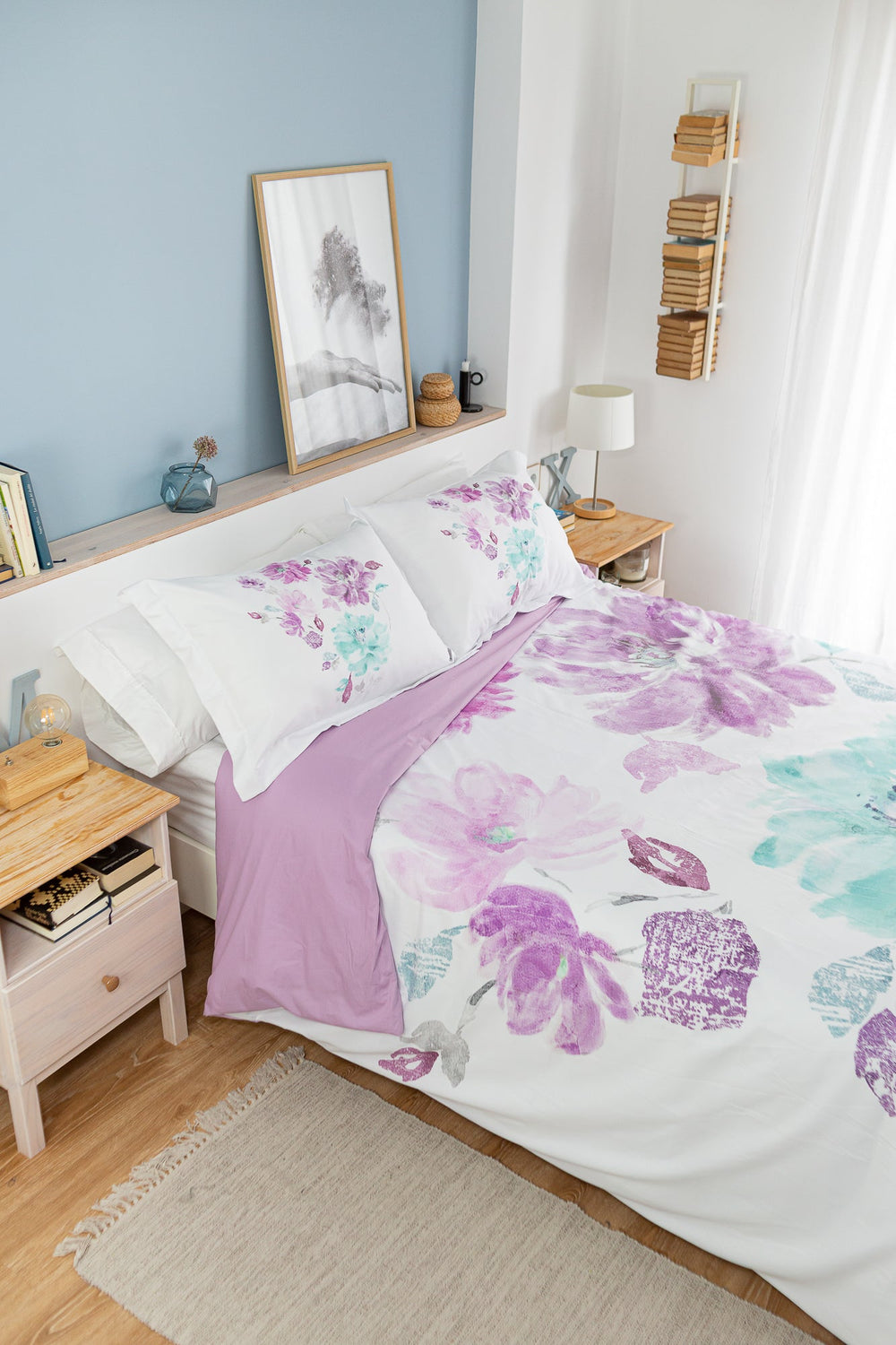 Funda nórdica Big Flow Malva - sokios-FUNDA NÓRDICA200618S1022