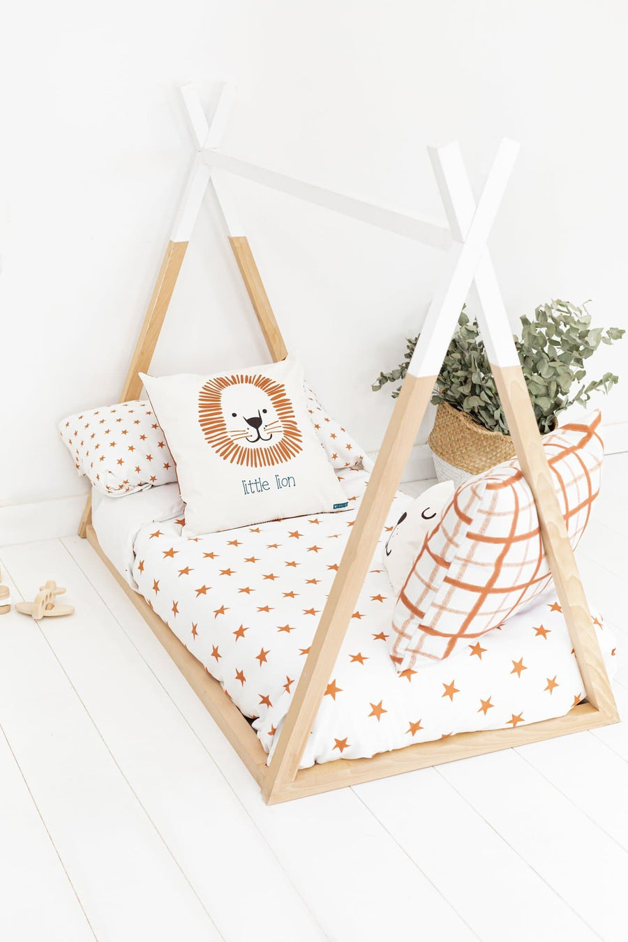 Funda nórdica Estrellitas marrones - sokios