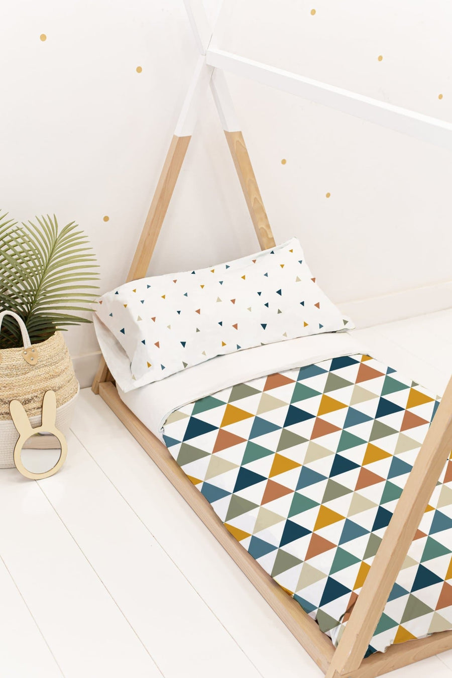 Funda Nórdica Everest kids + Funda de Almohada Tria kids Colección Animals - sokios