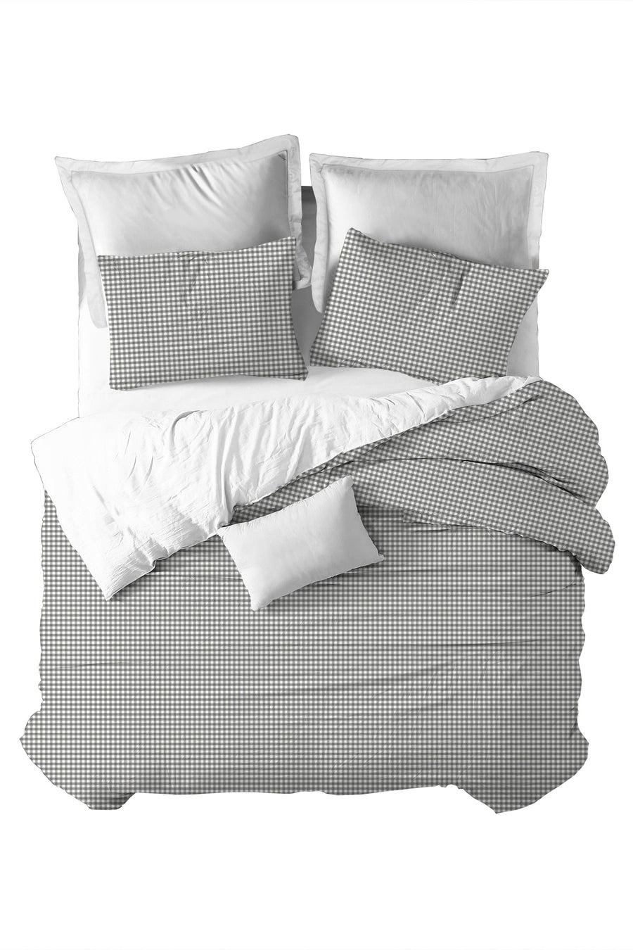 Funda nórdica Vichy Gris - sokios-FUNDA NÓRDICA200618S6920