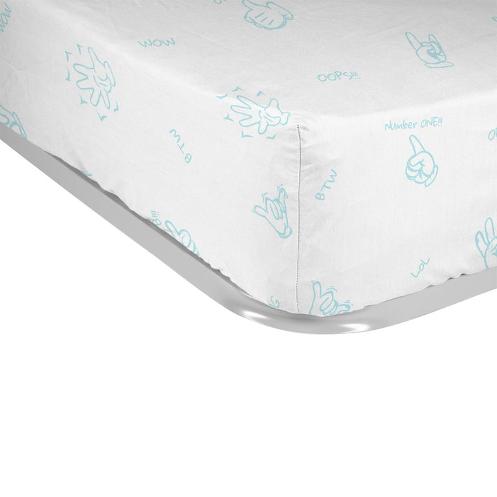 Sábana bajera Infantil estampada Hand - sokios  - 76258024