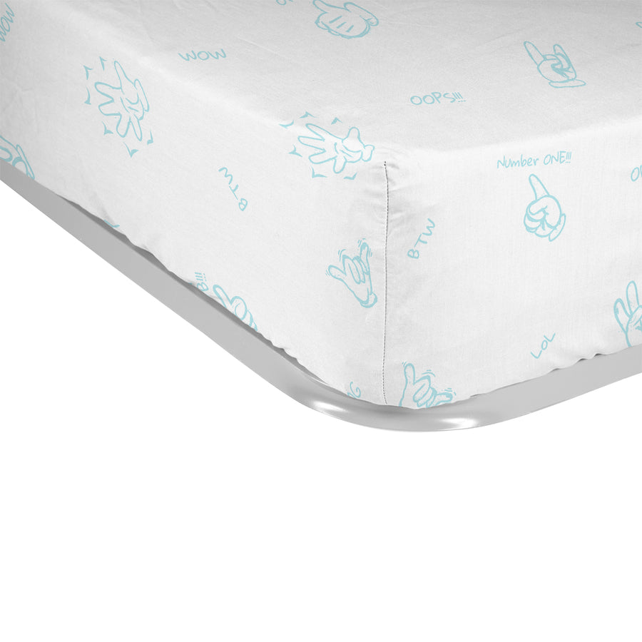 Sábana bajera Infantil estampada Hand - sokios  - 76258024