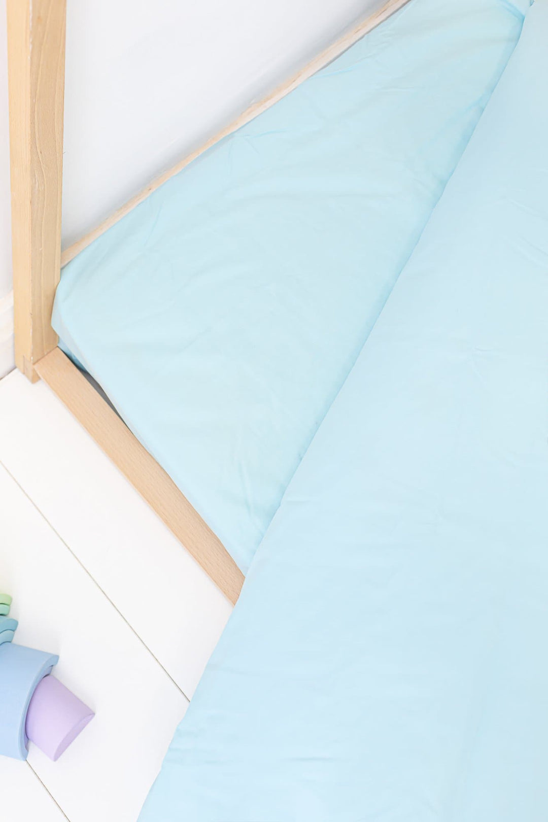 Juego de Sábanas Azul cielo 61 Kids - sokios