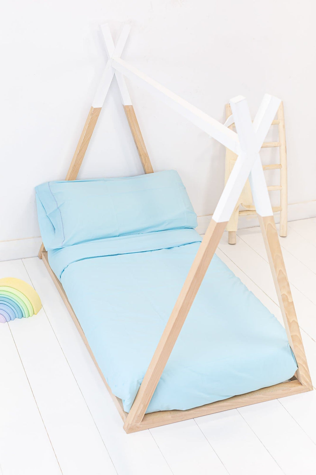 Juego de Sábanas Azul cielo 61 Kids - sokios
