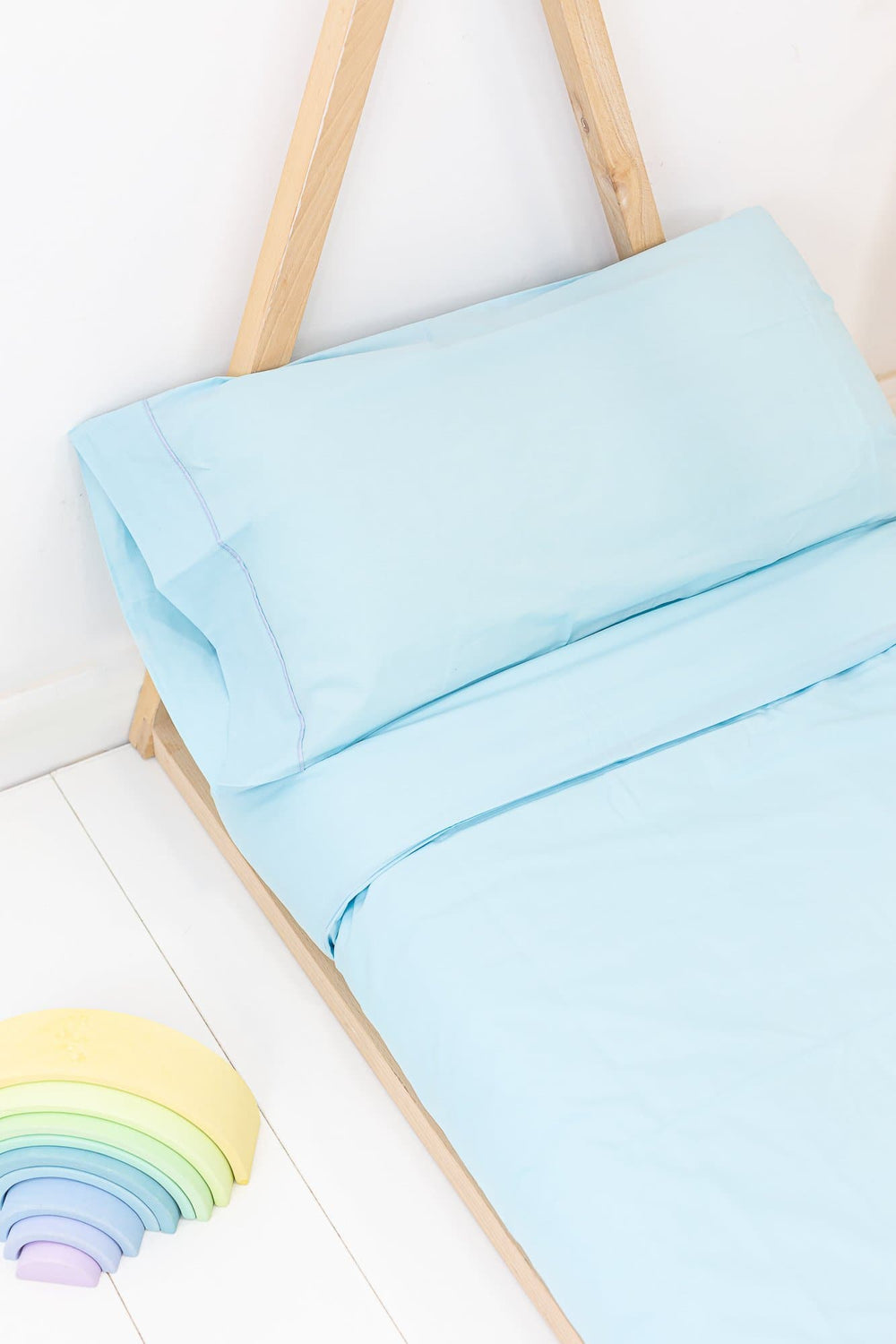 Juego de Sábanas Azul cielo 61 Kids - sokios