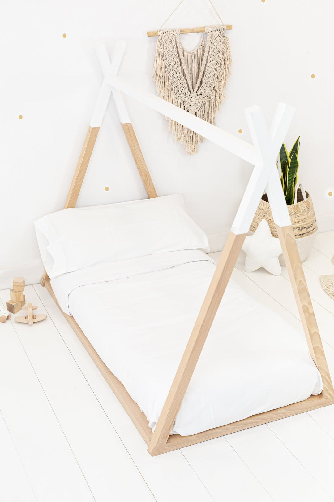 Juego de Sábanas Blanco Kids - sokios