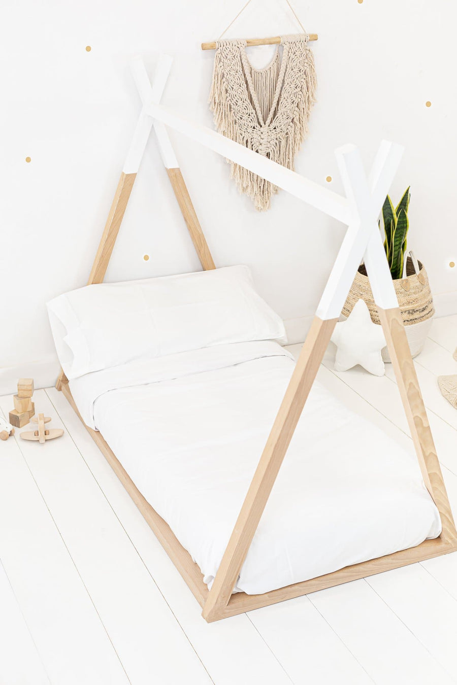 Juego de Sábanas Blanco Kids - sokios