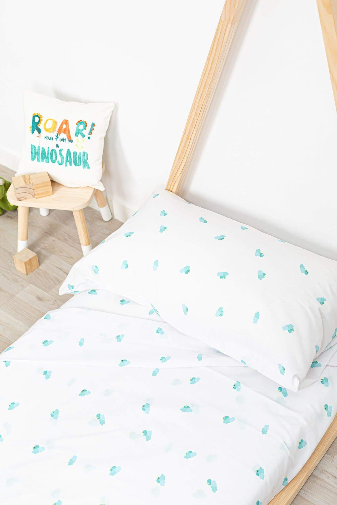 Juego de Sábanas Estampadas NESSY Colección Dinos - sokios