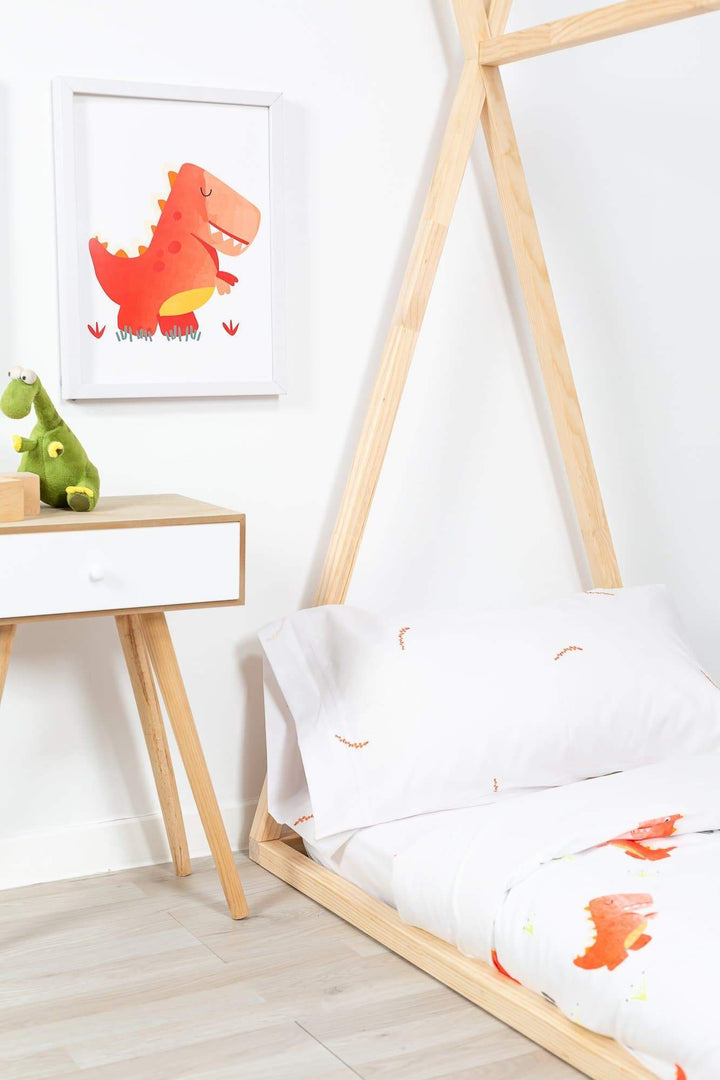Juego de Sábanas Estampadas RAMITA Colección Dinos - sokios