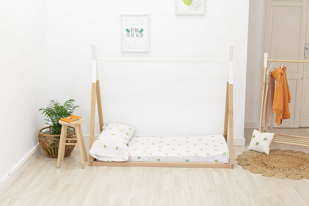 Juego de Sábanas Estampadas TREBOLITOS Colección Dinos - sokios