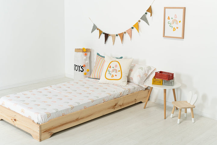 Juego Sábanas Estampadas Arcobaleno Colección Banana Folk - sokios-JUEGO DE SABANAS200618S4597