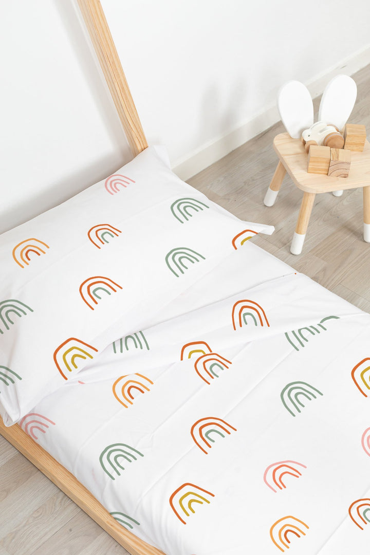 Juego Sábanas Estampadas Arcobaleno Colección Banana Folk - sokios-JUEGO DE SABANAS200618S4597
