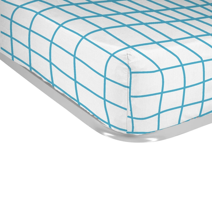 Juego Sábanas Infantil Estampadas Cuadro Blue - sokios-JUEGO DE SABANAS200618S9906