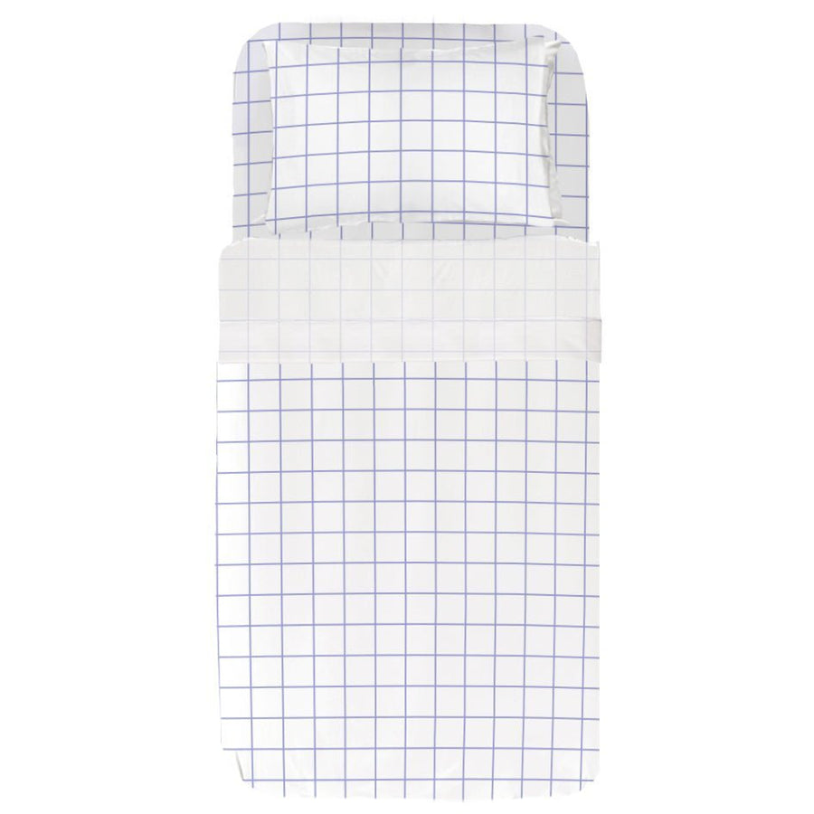 Juego Sábanas Infantil Estampadas Cuadro Lavanda - sokios-JUEGO DE SABANAS200618S9954