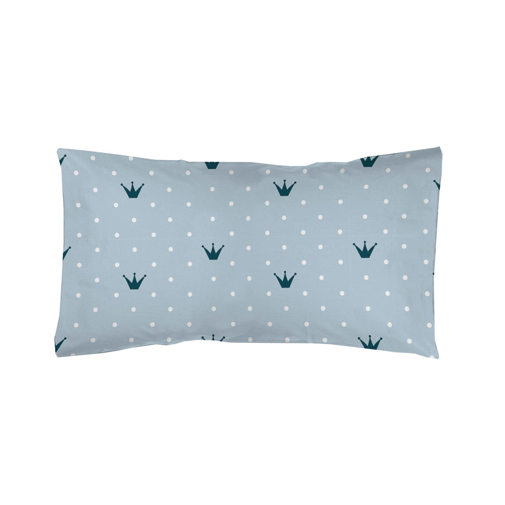 Juego Sábanas Infantil Estampado Coronas Azul - sokios-JUEGO DE SABANAS200618S6210